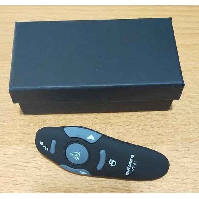 Jual Alat Presentasi Laser Pointer Wireless Presenter Proyektor Power ...
