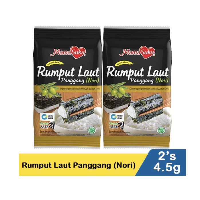 Jual Mamasuka Rumput Laut Kering Panggang Nori X G Shopee Indonesia