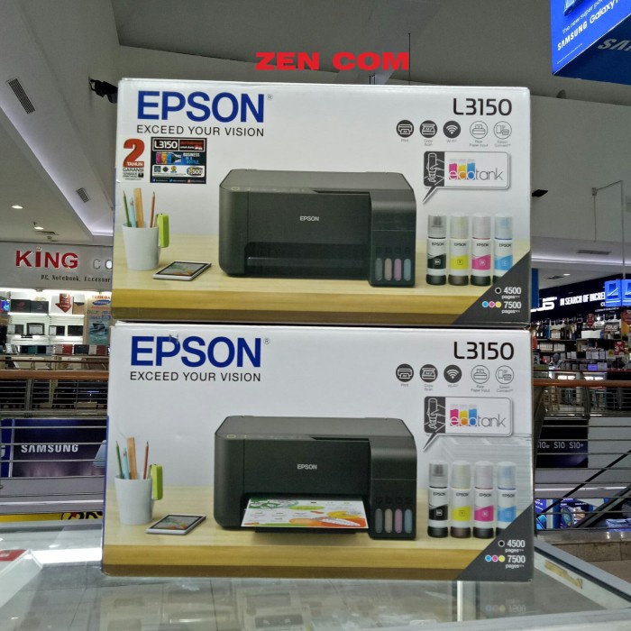 Jual Printer Epson L3150 Wifi Print Scan Copy Original Shopee Indonesia 0598