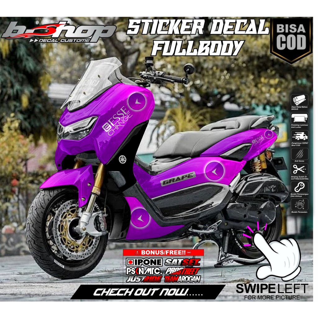 Jual Decal Sticker Nmax New Fullbody Variasi Esse Motif Pilihan Terbaru