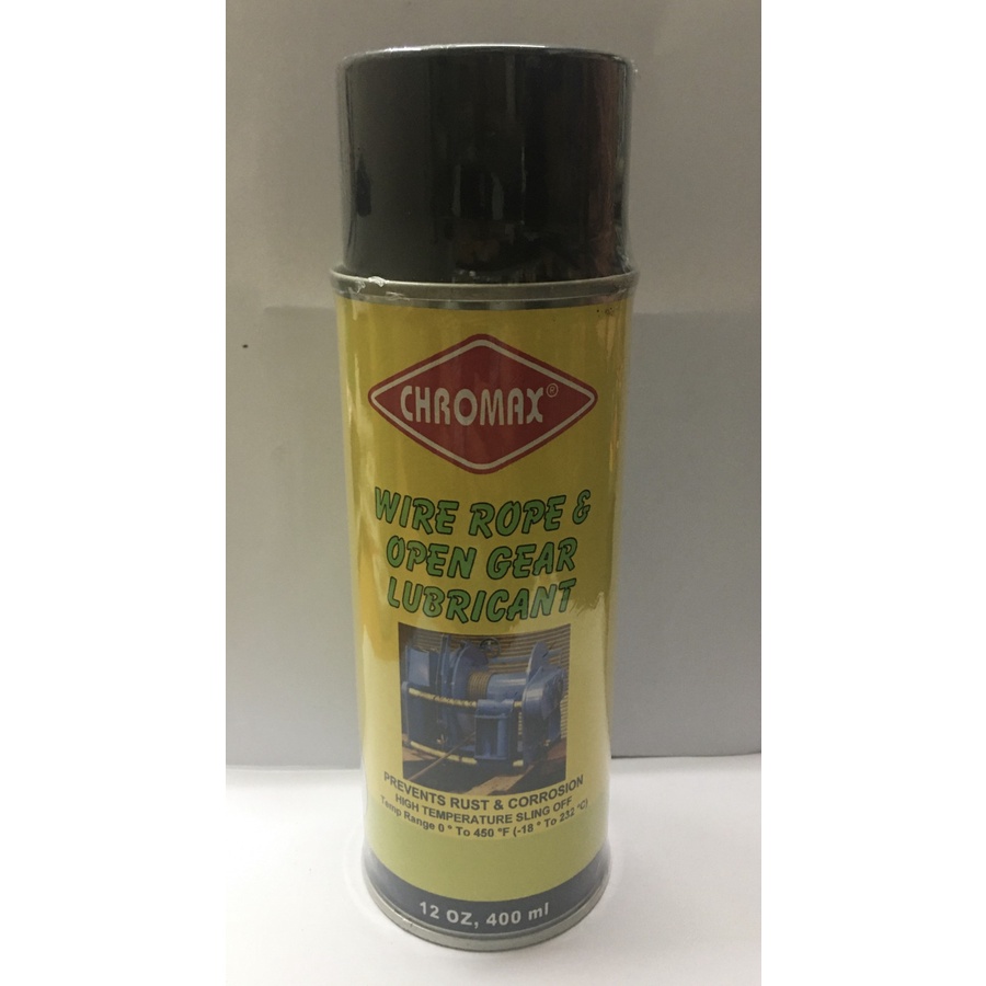 Jual Wire Rope Lubricant Spray/Pelumas Sling CHROMAX 400ML | Shopee ...