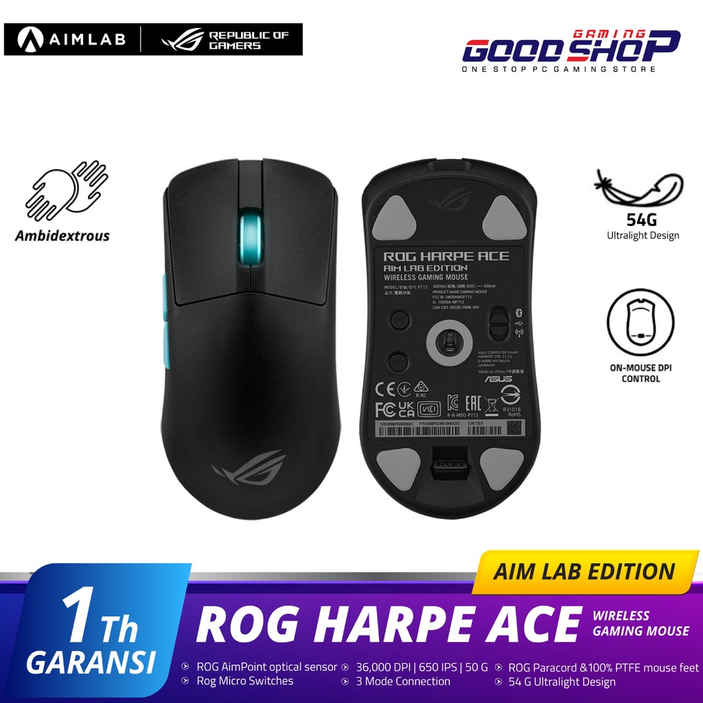 Jual Asus ROG Harpe Ace Aim Lab Edition - Gaming Mouse | Shopee Indonesia