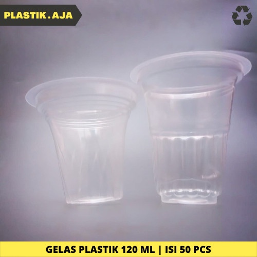 Jual GELAS PLASTIK FRUTANG ATAU AQUA BENING UKURAN 120 ML / 160 ML ...