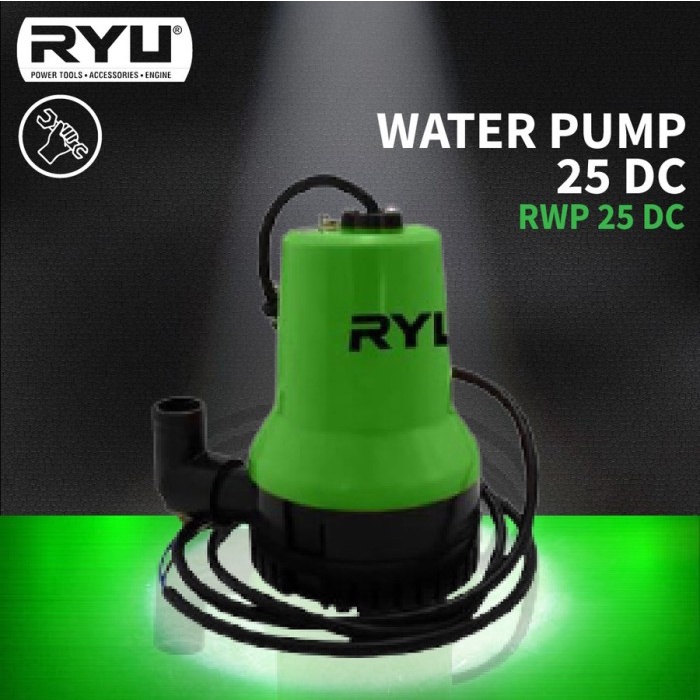 Jual RYU POMPA AIR CELUP DC 1 IN RYU POMPA KOLAM IKAN 12V Submersible ...