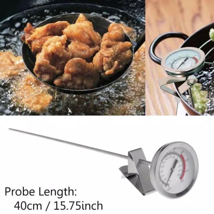 Jual Termometer Masak Dapur Jarum 30Cm Manual Mekanik Pengukur Suhu ...