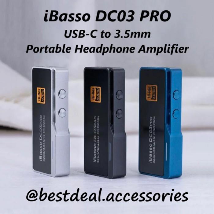 Jual iBasso DC03 PRO USB-C to 3.5mm Portable Headphone Amplifier Dongle ...