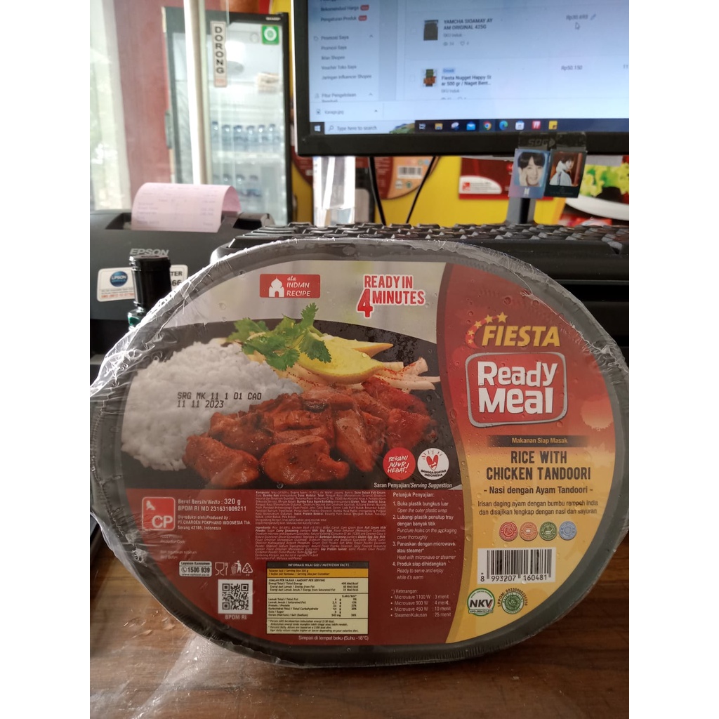 Jual Fiesta Ready Meal Rice With Chicken Tandori | Shopee Indonesia