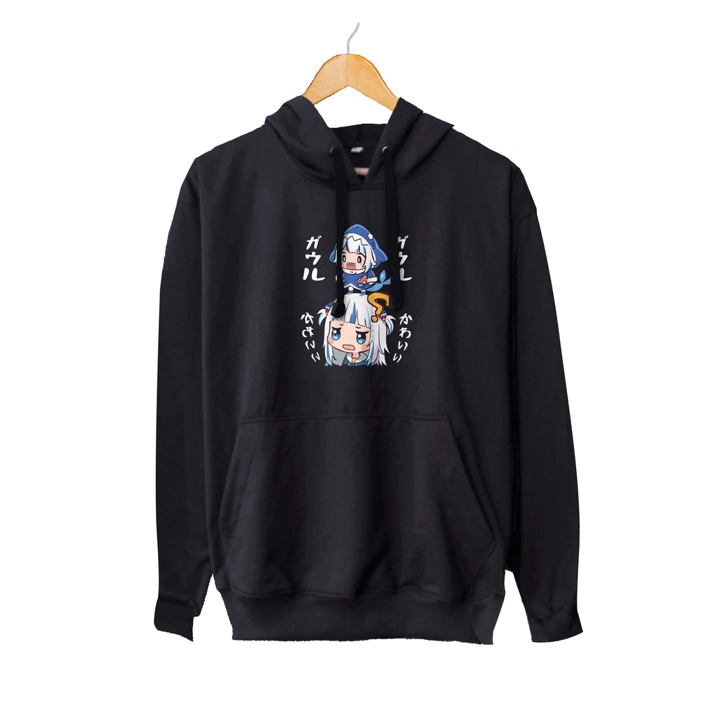 Jual Jaket hoodie jumper infinite vtuber GAWR GURA CHIBI