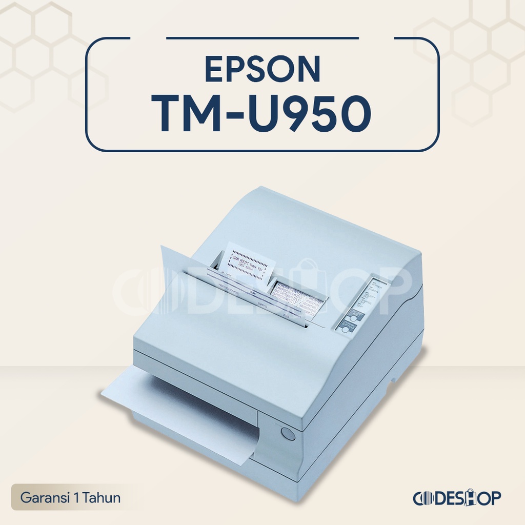 Jual Printer Slip Dot Matrix Epson TMU950 Cetak Rangkap 4 Port RS232
