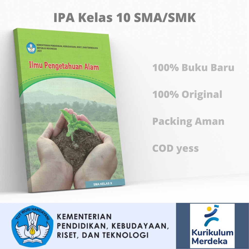 Jual Buku Ipa Kelas 10 Smasmk Kurikulum Merdeka Kemdikbudristek Shopee Indonesia 5790