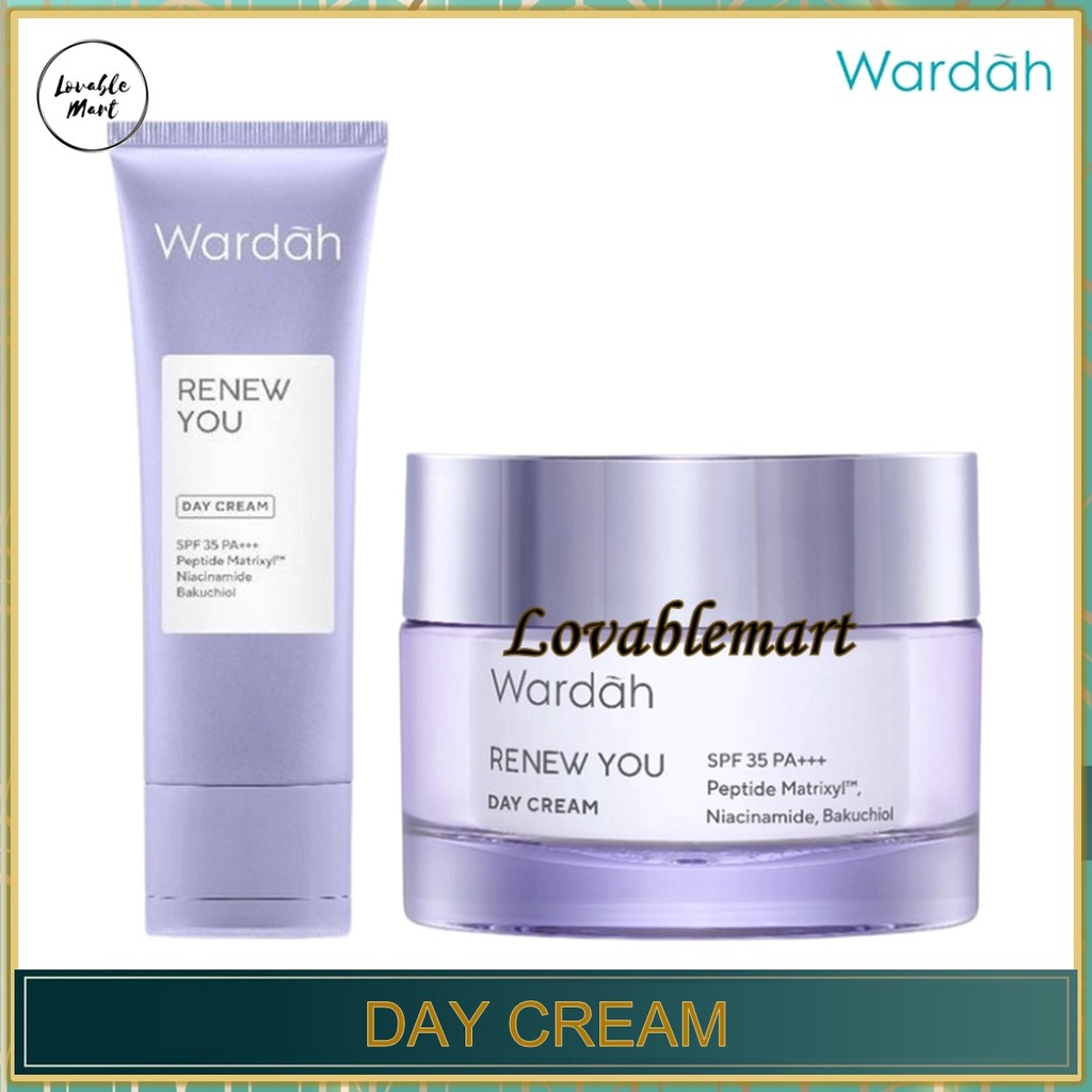 Jual New Wardah Renew You Anti Aging Day Cream Pelembab Anti Aging Dengan Spf Pa