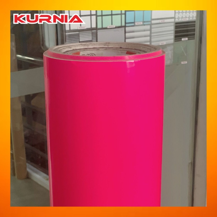 Jual Stiker Oracal 6510 - 46 Pink Stabilo / Oracal Neon Pink Lebar ...