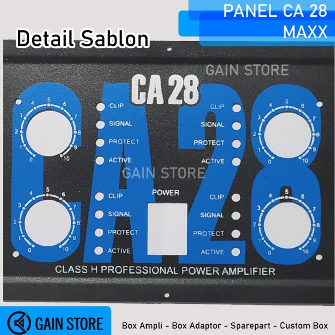 Jual PANEL CA 28 PLAT CA28 POWER AMPLIFIER | Shopee Indonesia