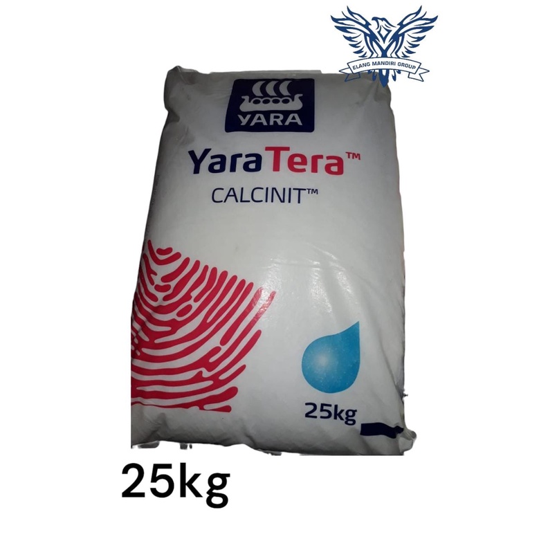 Jual Karungan YaraTera Calcinit 25kg Pupuk Yara Tera Kalsium Nitrat ...