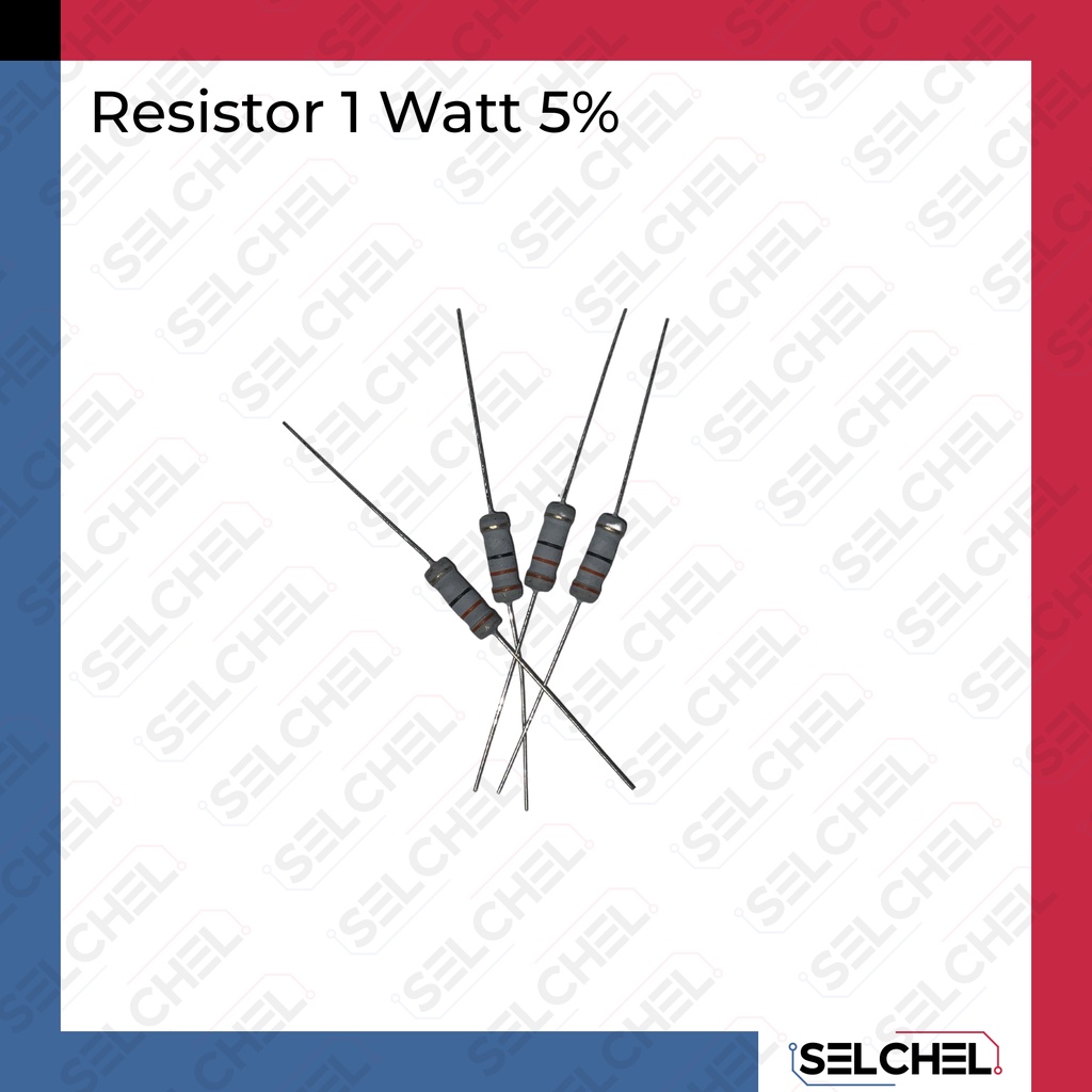 Jual Resistor 1 Watt 5 1w Shopee Indonesia