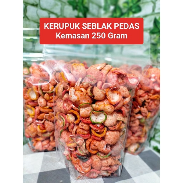 Jual Kerupuk Seblak Pedas Kemasan Gram Shopee Indonesia