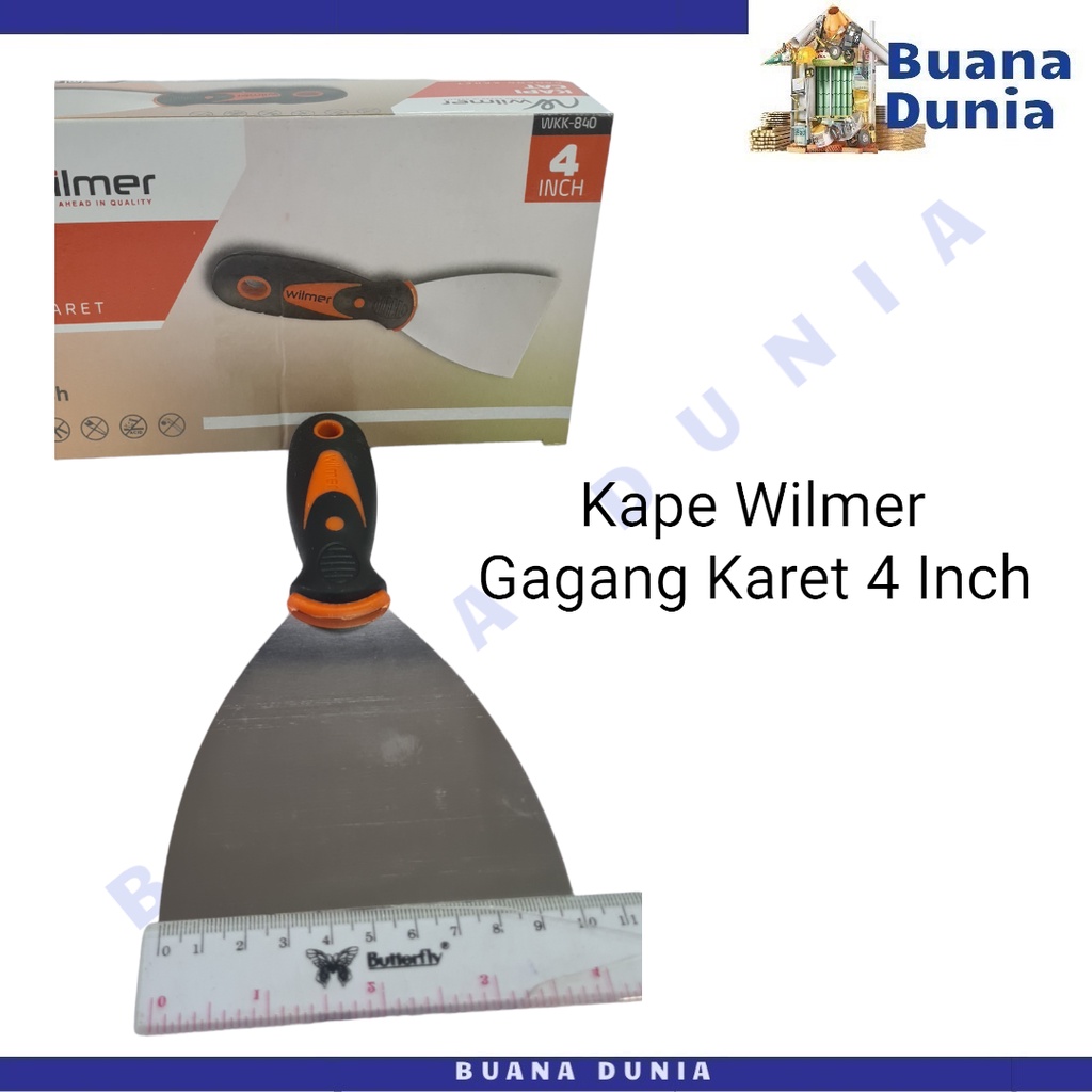 Jual Kape Wilmer Gagang Karet 4 Inch | Kapi GG Karet 4