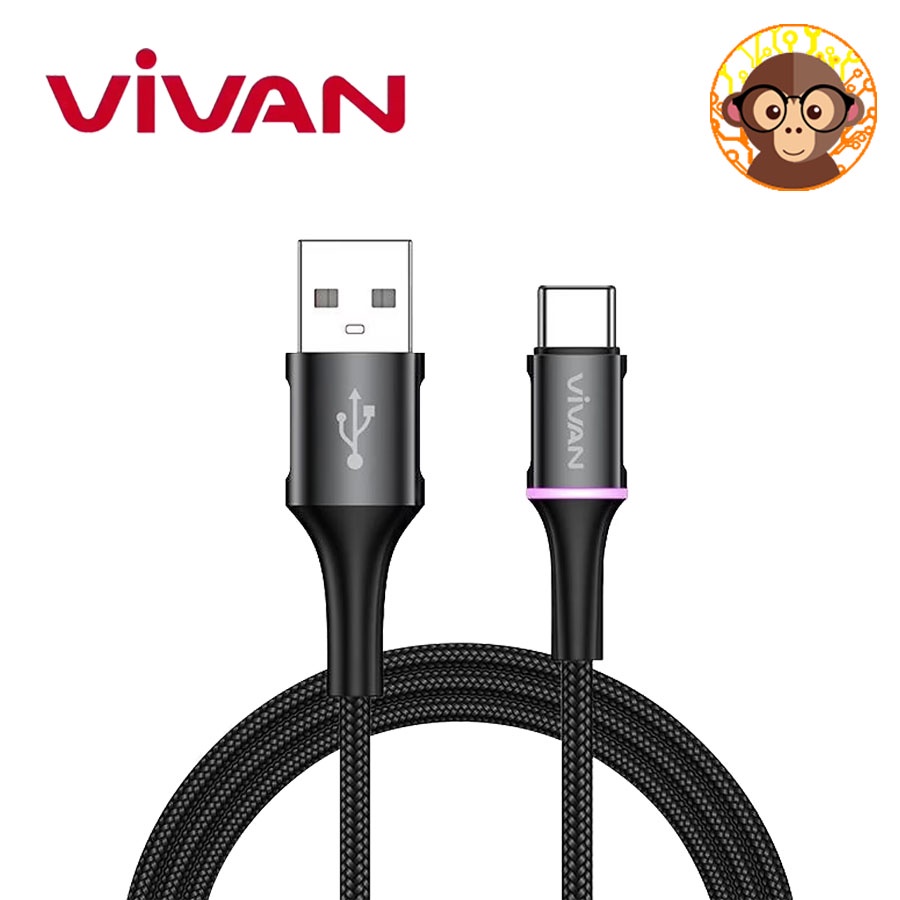 Jual Kabel Tipe Type C Vivan Vdc A Cm Original Fast Charging Quick Charge Shopee