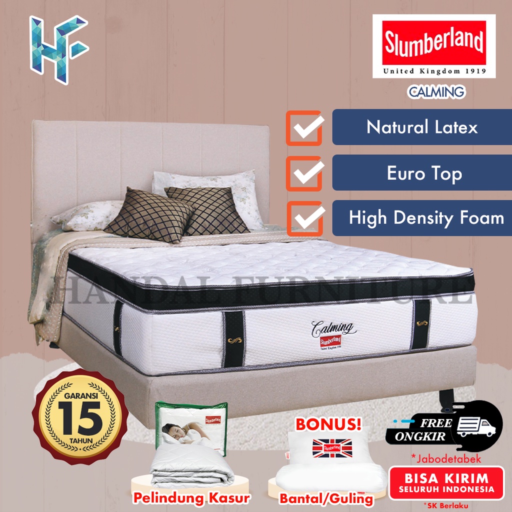 Jual Slumberland Set Spring Bed Calming Shopee Indonesia