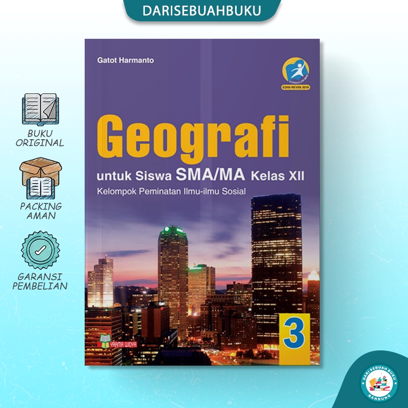 Jual Buku Geografi Smama Kelas Xii Peminatan K 13 Revisi 2016 Yrama Widya Shopee Indonesia 4267