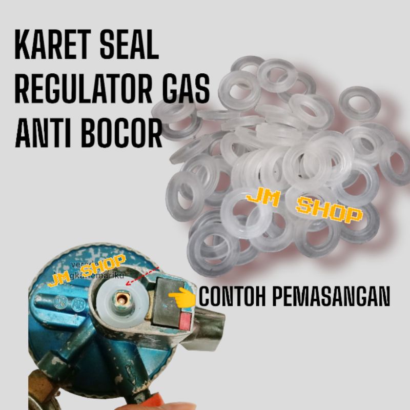 Jual KARET SEAL ANTI BOCOR REGULATOR GAS ORIGINAL TEBAL DAN AMAN