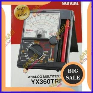 Jual multimeter analog SANWA YX360TRF Made in JAPAN multitester sanwa ...