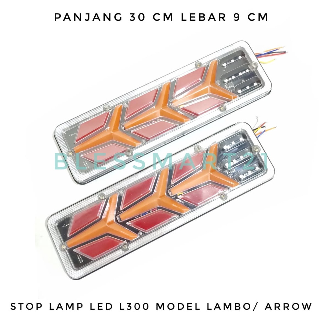 Jual Stop Lamp Lampu Tail Lampu Stop Rem Led Katana Model Lambo