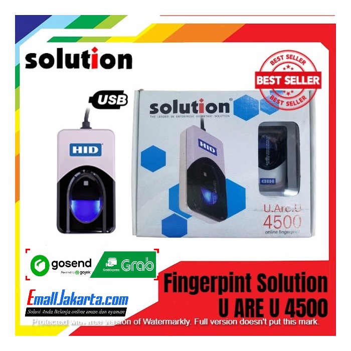 Jual Digital Persona U Are U 4500 Solution HID Usb Fingerprint Reader ...