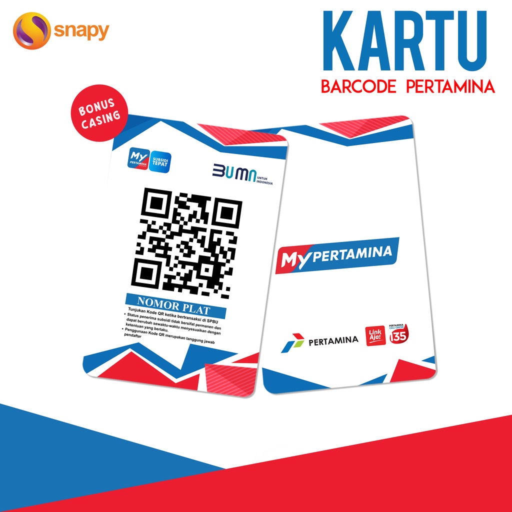 Jual KARTU ID CARD BBM SUBSIDI MY PERTAMINA  Shopee Indonesia