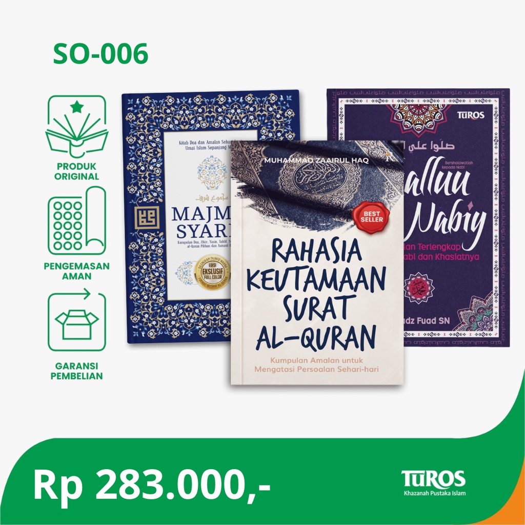 Jual Rene Turos Buku Shallu Alan Nabiy: Kumpulan Shalawat Nabi ...