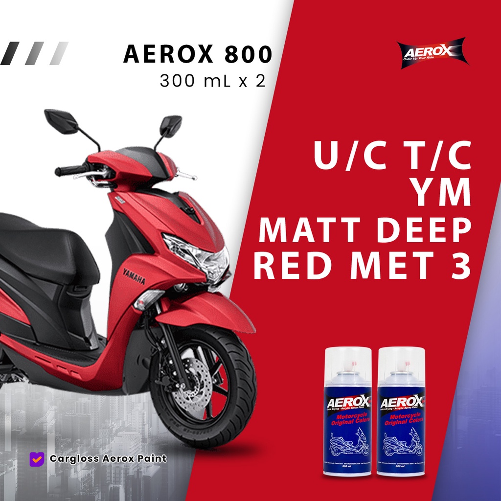 Jual Aerox 800 Cat Semprot - Yamaha Motor FreeGo S Version Matte Red ...