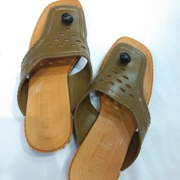 Jual Sandal Sendal Lily Lili Betawi Pitung Silat Jadul Karet Hijau Army 8 Shopee Indonesia