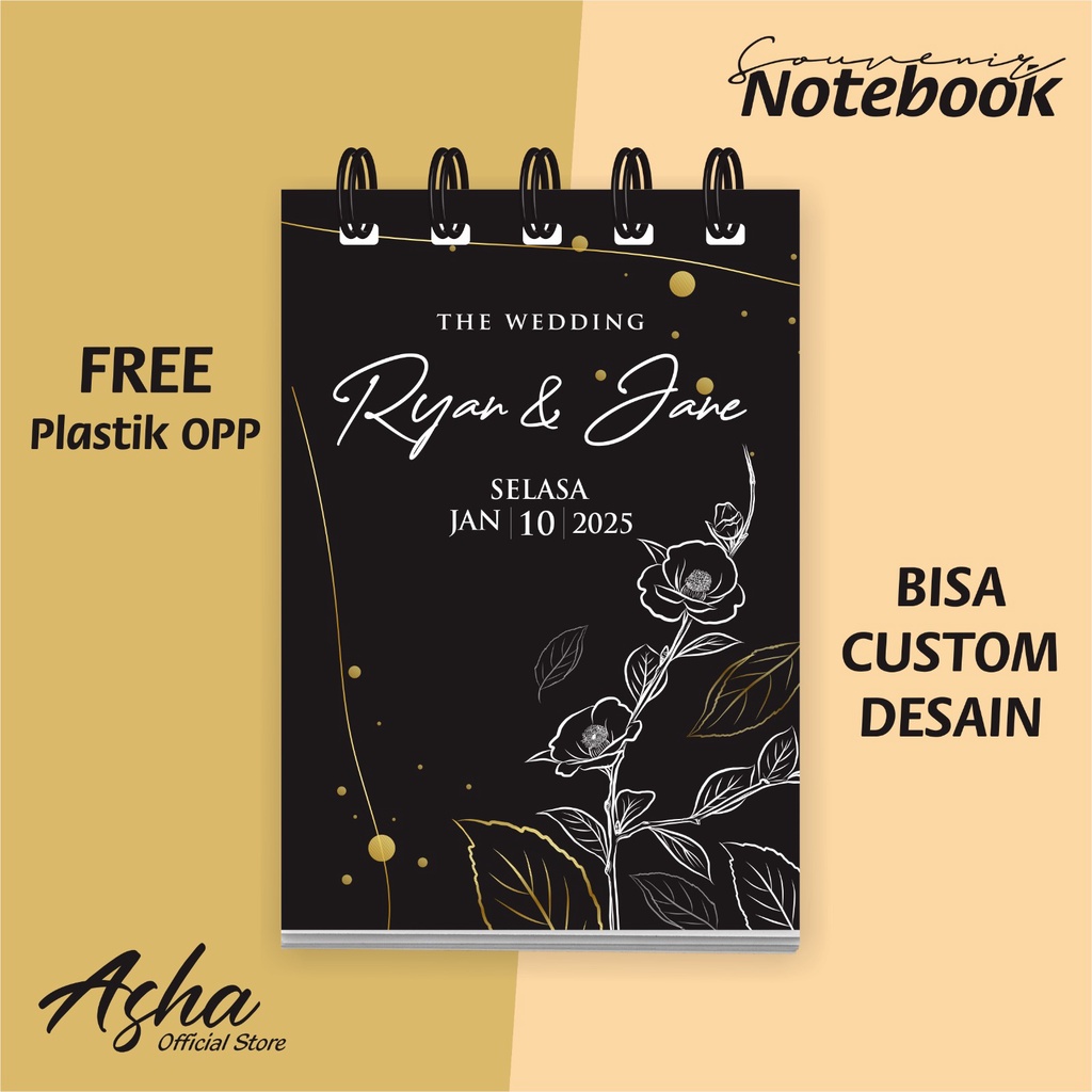 Jual SOUVENIR NOTEBOOK CUSTOM - NOTEBOOK CUSTOM FREE FOTO | Shopee ...