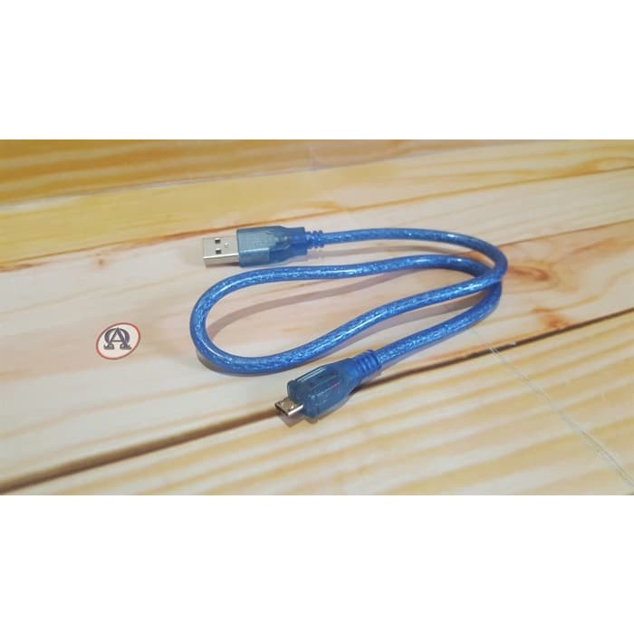 Jual KABEL DATA MICRO USB ARDUINO MICRO USB ROBOTDYN TYPE A MALE 30CM ...