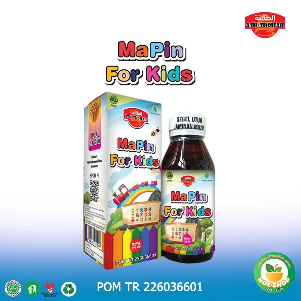 Jual MAPIN (Madu Pintar) For Kids BPOM - Suplemen & Nutrisi Kecerdasan ...