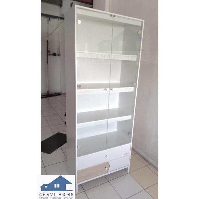 jual-lemari-hias-lemari-kaca-lemari-buku-lemari-rak-pajangan-pintu-kaca