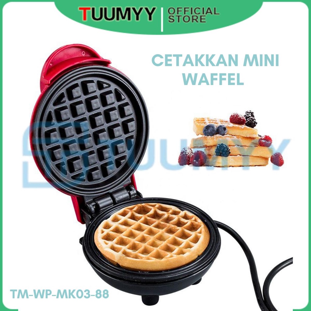 Jual Mini Waffle Maker Elektric Donut Maker Mesin Pembuat Waffle Mini