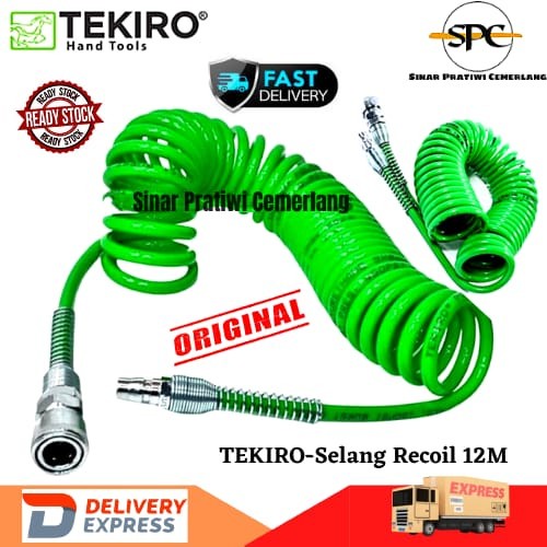 Jual Tekiro Selang Recoil Hose M Selang Angin Kompresor Spiral