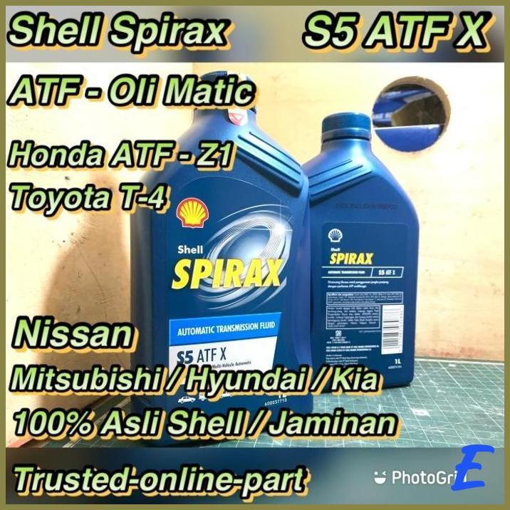 Jual ATF X SHELL SPIRAX OLI MATIC MITSUBISHI NISSAN KIA HYUNDAI TOYOTA ...