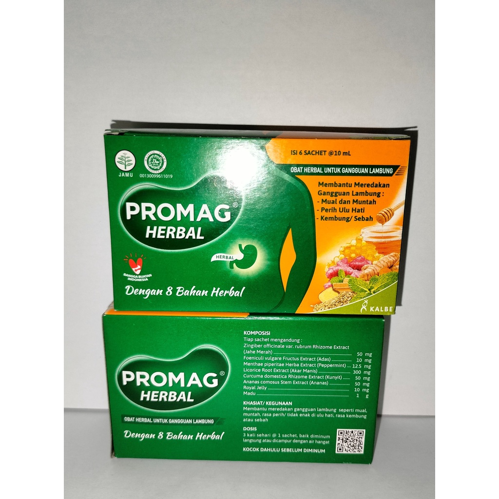 Jual Promag Herbal Box 6 Sahset | Shopee Indonesia