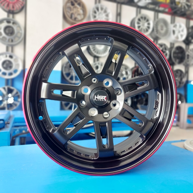 Jual VELG MOBIL PALANG 7 RING 16 DAIMON HSR LUBANG 4 JAZZ BRIO YARIS