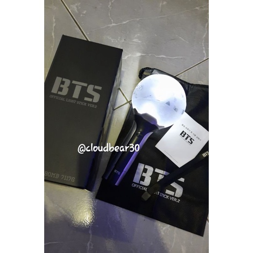 Jual (BOOKED) BTS OFFICIAL LIGHTSTICK VER.2 Shopee Indonesia