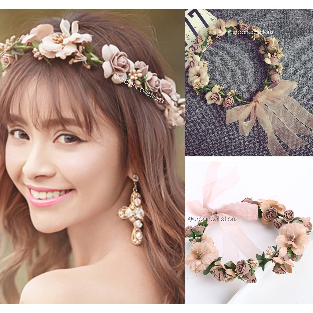 Jual Vintage Flower Headpiece Bridesmaid Headpiece Wedding Hairpiece ...