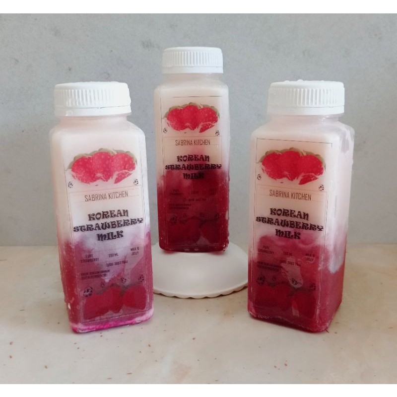 Jual Korean Strawberry Milk | Shopee Indonesia
