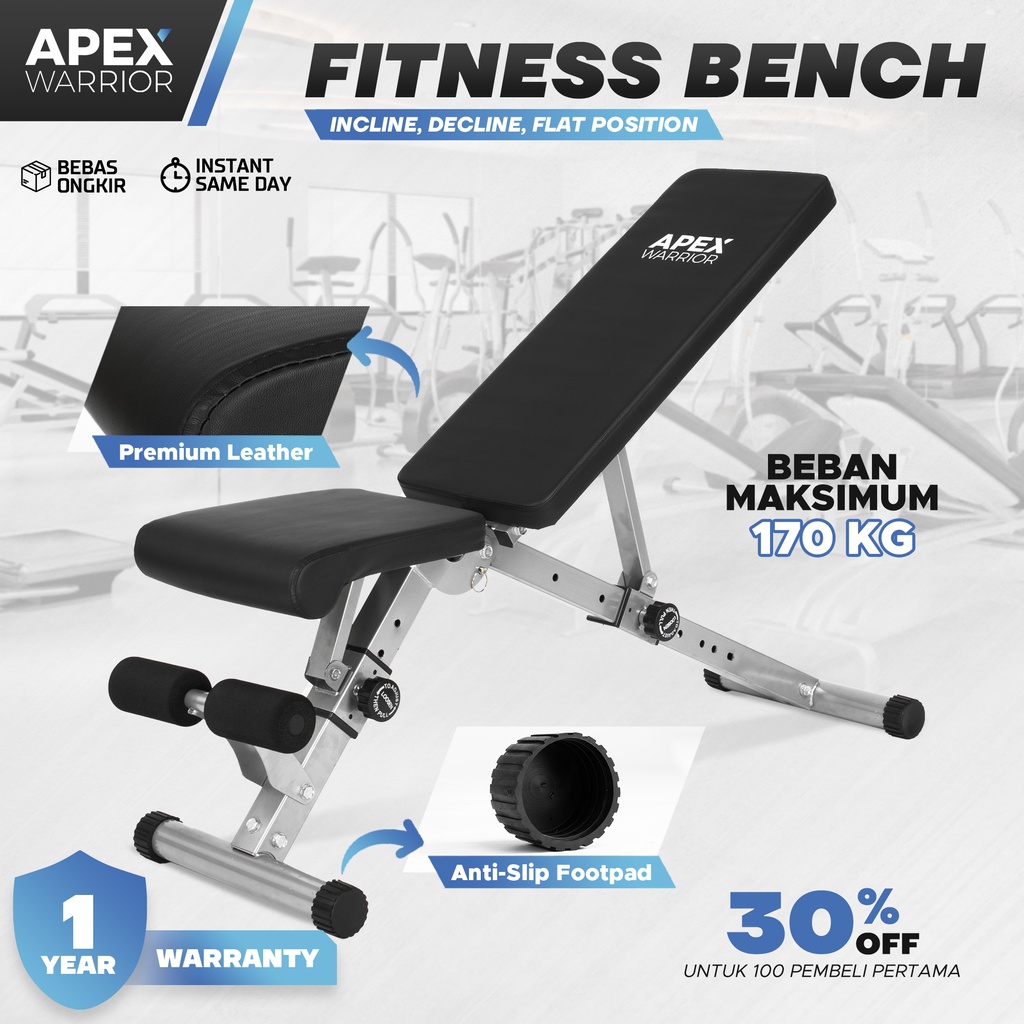 Apex best sale exercise bench