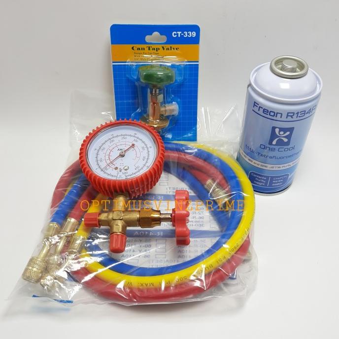 Jual Paket Complete Freon Kulkas R134a,R134,Single R22 Merah,Kran ...