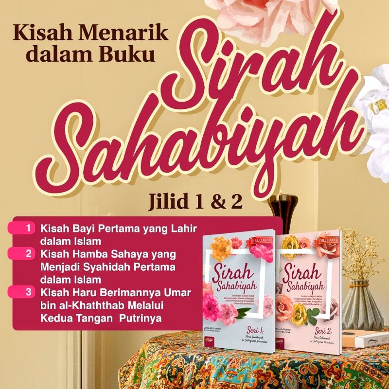 Jual Buku Sirah Sahabiyah Seri 2 Full Color Attuqa Para Wanita