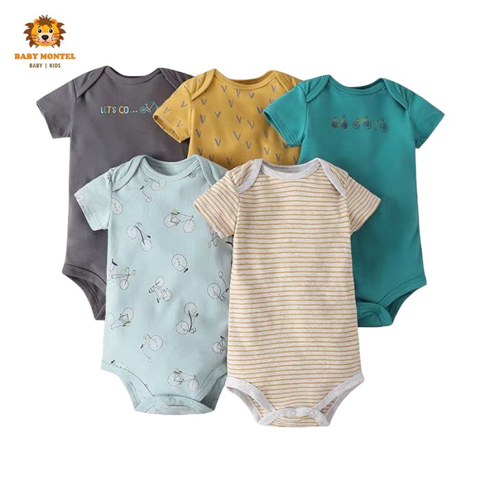 Mamas & Papas Short Sleeve Bodysuit 0-3M main image 1