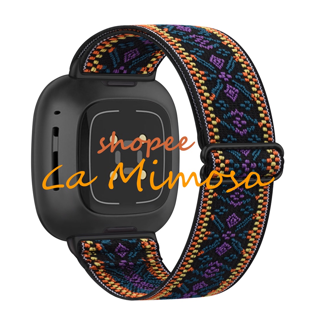 Jual Strap Elastic Woven Loop Fitbit Versa Fitbit Versa Fitbit