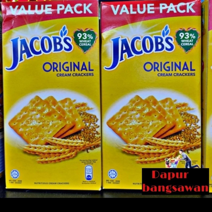 Jual Biskuit Jacobs Original Cream Crackers Gr Refill Pack Shopee Indonesia